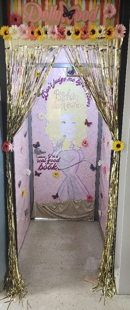 Mrs. Cooper's door. Dolly for the WIN!