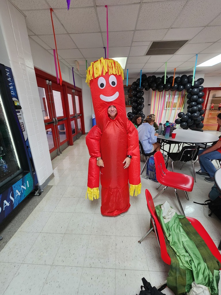 An inflatable man! 