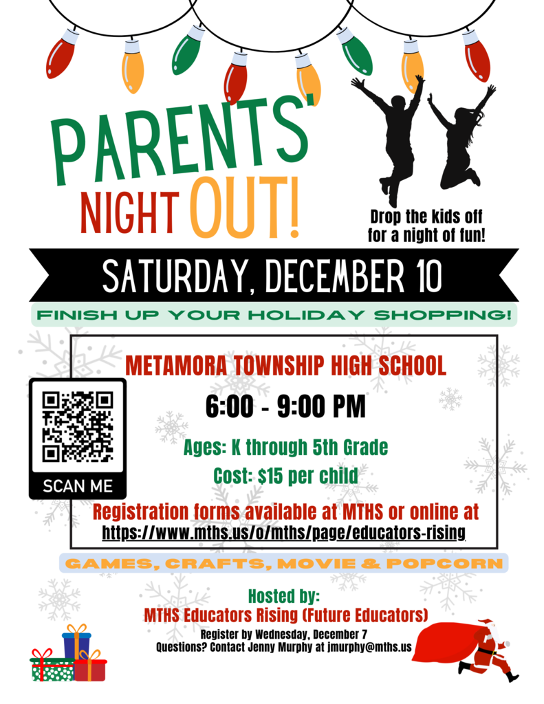 Parents' Night Out Flyer